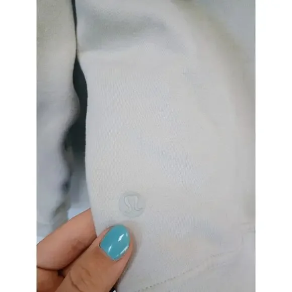 Lululemon all yours hoodie ocean air size 2 pastel comfy rare Beachy athleisure - Picture 4 of 10